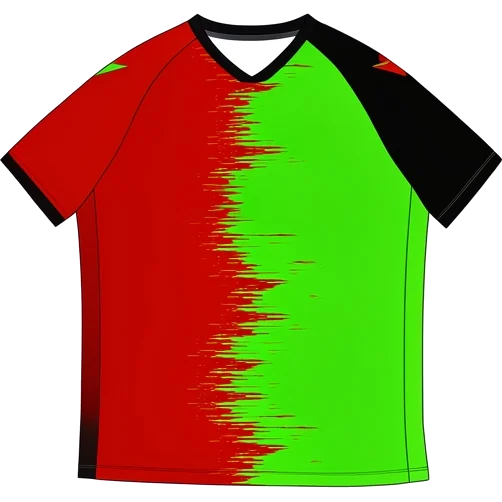 Nottingham Forest 2021/22 Third shirt illustration, generated colours (AI illustration)