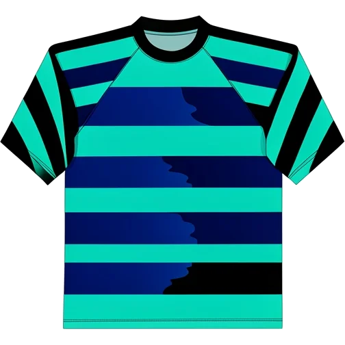 Scotland 1998/00 Goalkeeper shirt illustration, generated colours (AI illustration)