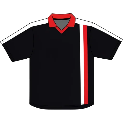 Stoke City 1999/01 Away shirt illustration, generated colours (AI illustration)