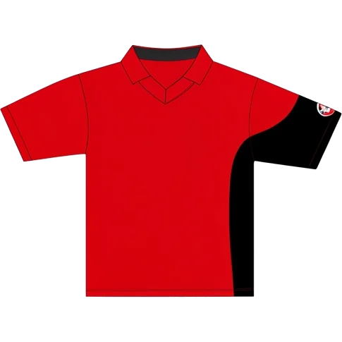 1. FC Kaiserslautern 2000/01 Home shirt illustration, generated colours (AI illustration)
