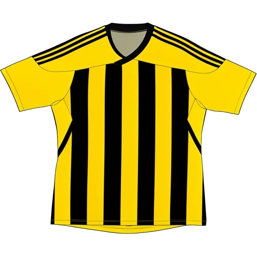 Hull City 2011/12 Home shirt illustration, generated colours (AI illustration)