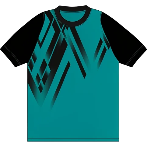 Werder Bremen 2022/23 Third shirt illustration, generated colours (AI illustration)