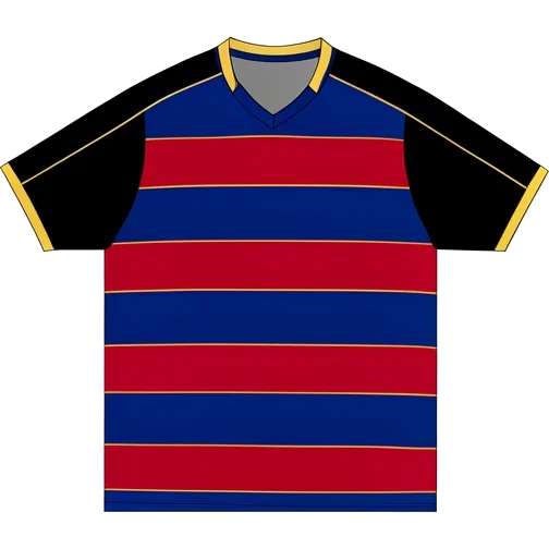 Queens Park Rangers 2022/23 Away shirt illustration, generated colours (AI illustration)