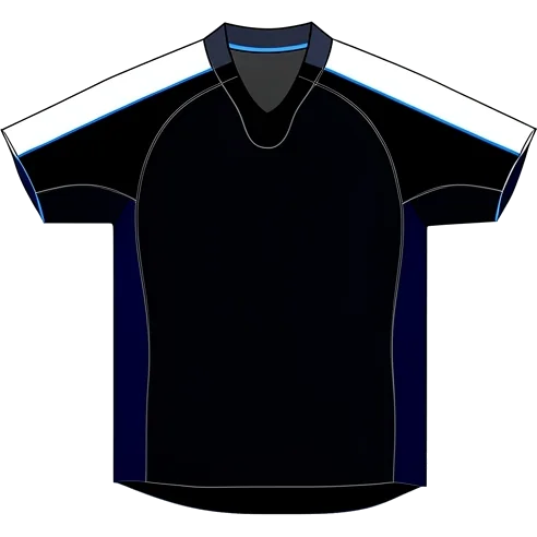 Fulham 2005/06 Third shirt illustration, generated colours (AI illustration)