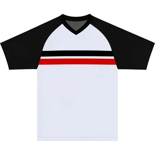 Bristol City 2004/05 Away shirt illustration, generated colours (AI illustration)