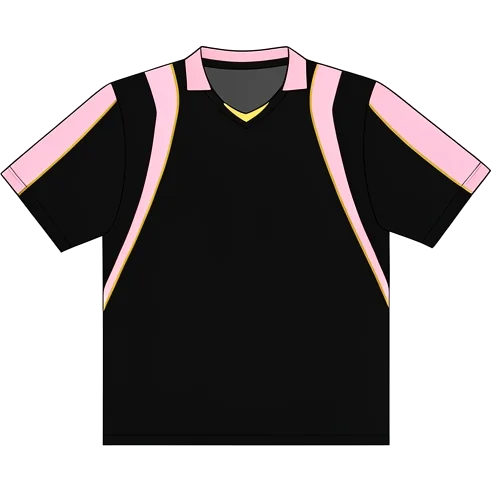 Palermo 2008/09 Third shirt illustration, generated colours (AI illustration)