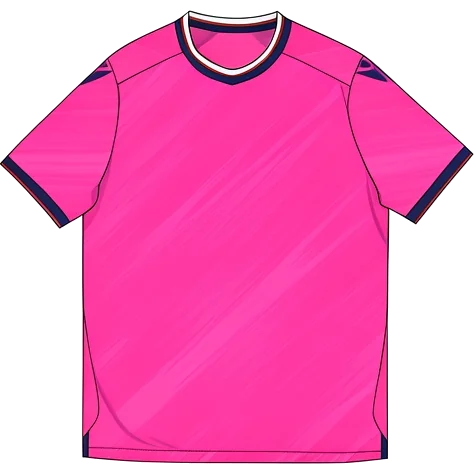 West Bromwich Albion 2024/25 Third shirt illustration, generated colours (AI illustration)
