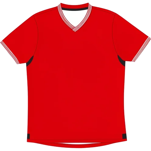 Queens Park Rangers 2020/21 Away shirt illustration, generated colours (AI illustration)