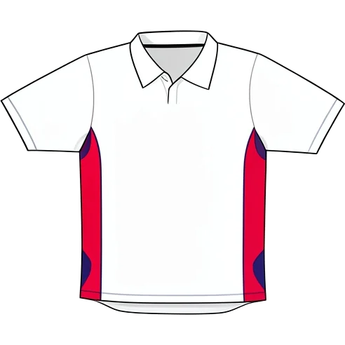 Fulham 2007/08 Home shirt illustration, generated colours (AI illustration)