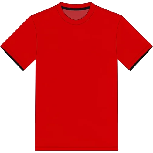 Middlesbrough 1995/96 Home shirt illustration, generated colours (AI illustration)