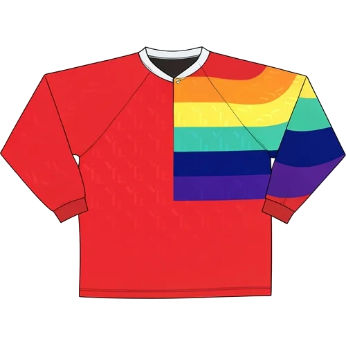 VfL Bochum 1997/99 Third shirt illustration, generated colours (AI illustration)