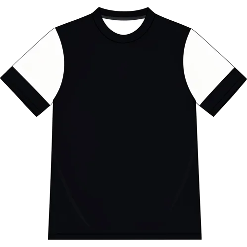 MSV Duisburg 2011/12 Away shirt illustration, generated colours (AI illustration)
