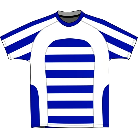 MSV Duisburg 2003/04 Home shirt illustration, generated colours (AI illustration)