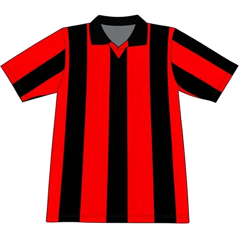 Portsmouth 1995/96 Away shirt illustration, generated colours (AI illustration)