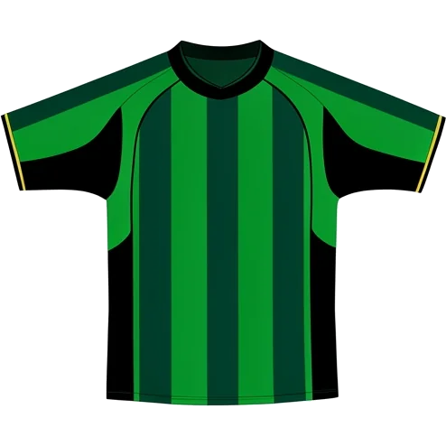 Norwich City 2004/05 Auswärts-Trikot, Illustration mit erzeugten Farben (KI-Illustration)