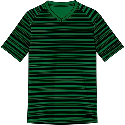Südafrika 2018/19 Auswärts-Trikot, Illustration mit erzeugten Farben (KI-Illustration)