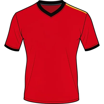 Simbabwe 1982 Heim-Trikot, Illustration mit erzeugten Farben (KI-Illustration)