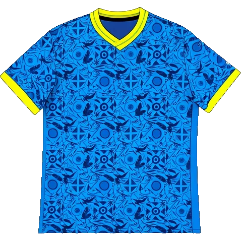 Wolverhampton Wanderers 2025/26 Third shirt illustration, generated colours (AI illustration)