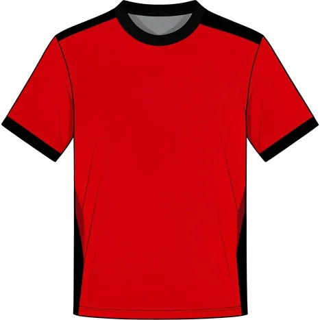 Norwegen 2010 Heim-Trikot, Illustration mit erzeugten Farben (KI-Illustration)
