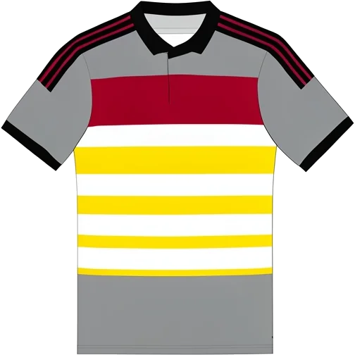 Schottland 2014/15 Auswärts-Trikot, Illustration mit erzeugten Farben (KI-Illustration)