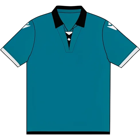 Wrexham 2021/22 Away shirt illustration, generated colours (AI illustration)