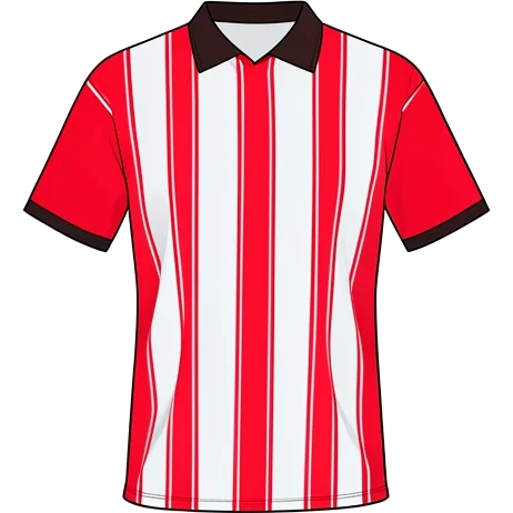 Charleroi 1995/96 Away shirt illustration, generated colours (AI illustration)