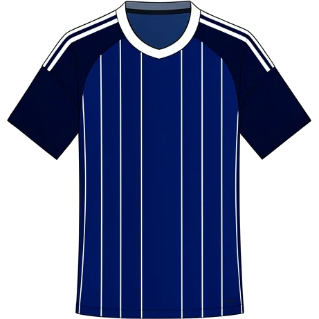 Bordeaux 2023/24 Fourth shirt illustration, generated colours (AI illustration)