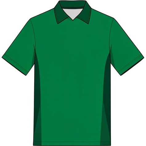 Palmeiras 1998/99 Home shirt illustration, generated colours (AI illustration)