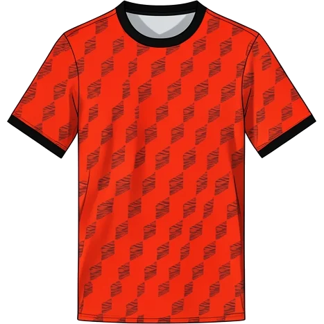 Lorient 2022/23 Away shirt illustration, generated colours (AI illustration)