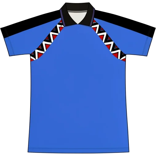 FC St. Pauli 1994/95 Home shirt illustration, generated colours (AI illustration)