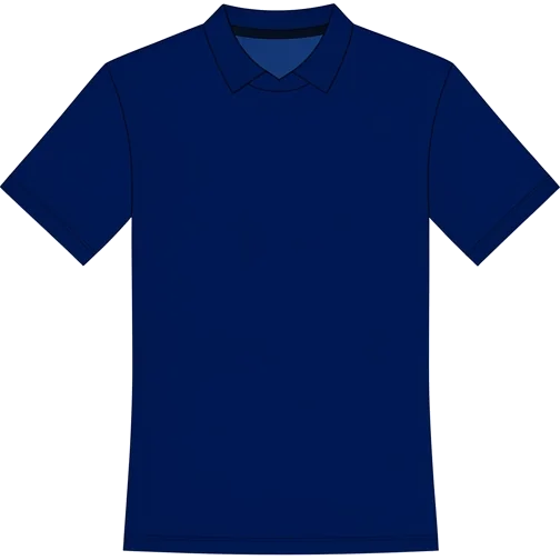 Troyes 2015/16 Home shirt illustration, generated colours (AI illustration)