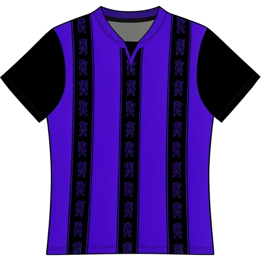 Zurich 2023/24 Away shirt illustration, generated colours (AI illustration)