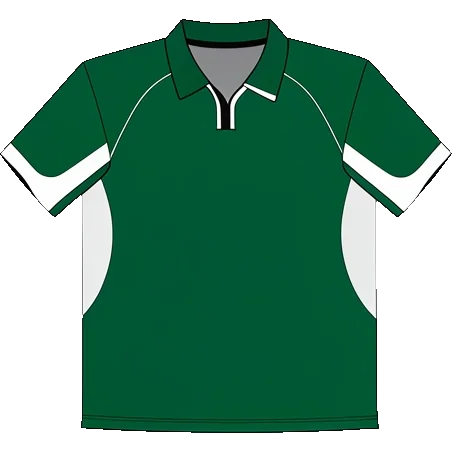 Plymouth Argyle 2005/07 Home shirt illustration, generated colours (AI illustration)