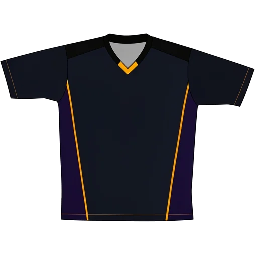 Wolverhampton Wanderers 2003/04 Home shirt illustration, generated colours (AI illustration)
