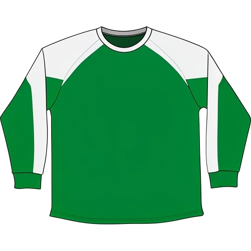 Hibernian 2006/07 Home shirt illustration, generated colours (AI illustration)