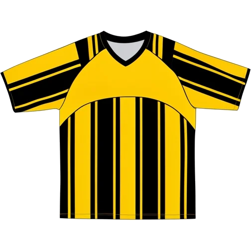 Young Boys 2003/04 Home shirt illustration, generated colours (AI illustration)