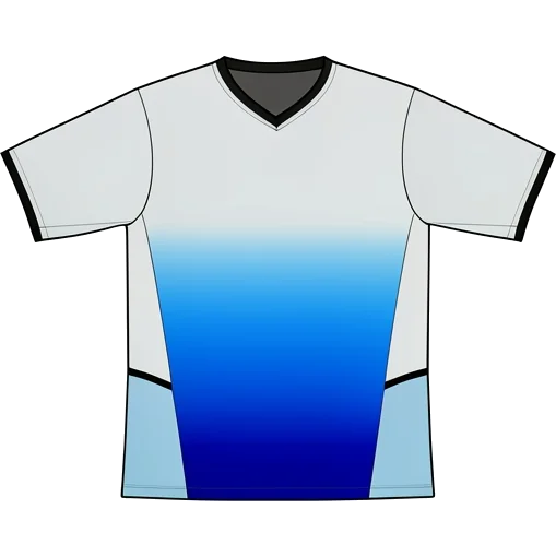 Basel 2002/04 Away shirt illustration, generated colours (AI illustration)