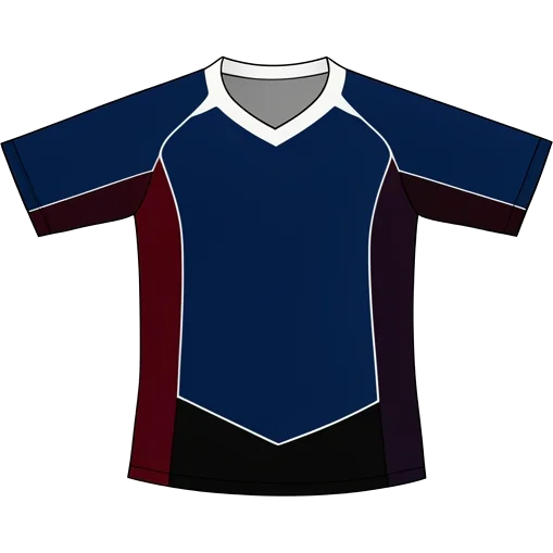 Basel 2004/05 Third shirt illustration, generated colours (AI illustration)