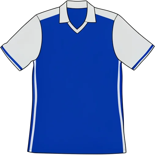 Luzern 2018/19 Away shirt illustration, generated colours (AI illustration)