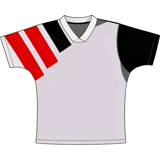 Sion 1993/95 Home shirt illustration, generated colours (AI illustration)