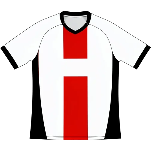 Sion 2014/15 Home shirt illustration, generated colours (AI illustration)