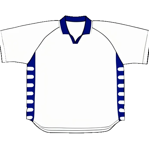 Zurich 2000/01 Home shirt illustration, generated colours (AI illustration)