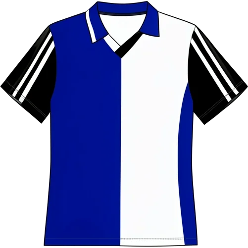 Grasshopper 1979/80 Home shirt illustration, generated colours (AI illustration)