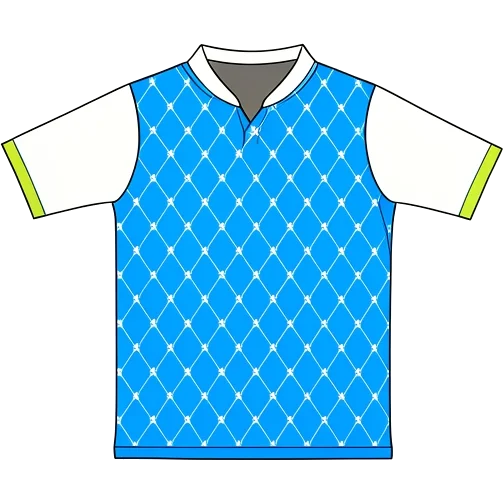 TSV 1860 Munich 2013/14 Home shirt illustration, generated colours (AI illustration)