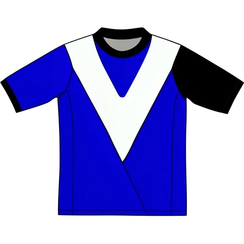 Brescia 2005/06 Home shirt illustration, generated colours (AI illustration)
