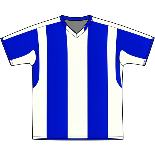 Espanyol 2004/05 Heim-Trikot, Illustration mit erzeugten Farben (KI-Illustration)