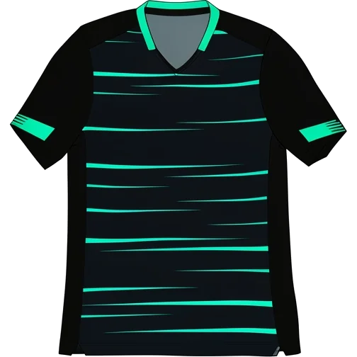 Dynamo Kyiv 2020/21 Third shirt illustration, generated colours (AI illustration)