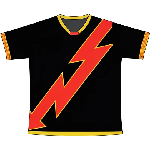 Rayo Vallecano 2023/24 Away shirt illustration, generated colours (AI illustration)