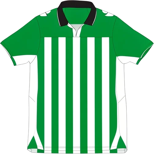 Real Betis 2012/13 Home shirt illustration, generated colours (AI illustration)