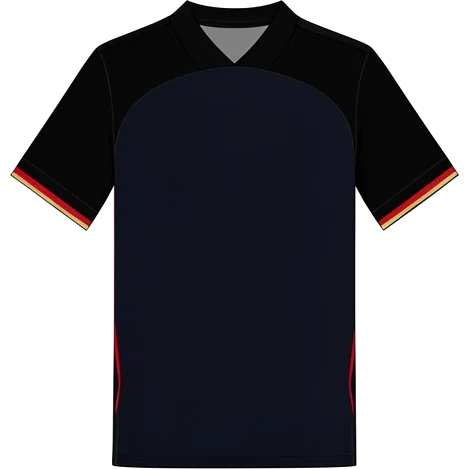 Germany 2021 Away shirt illustration, generated colours (AI illustration)